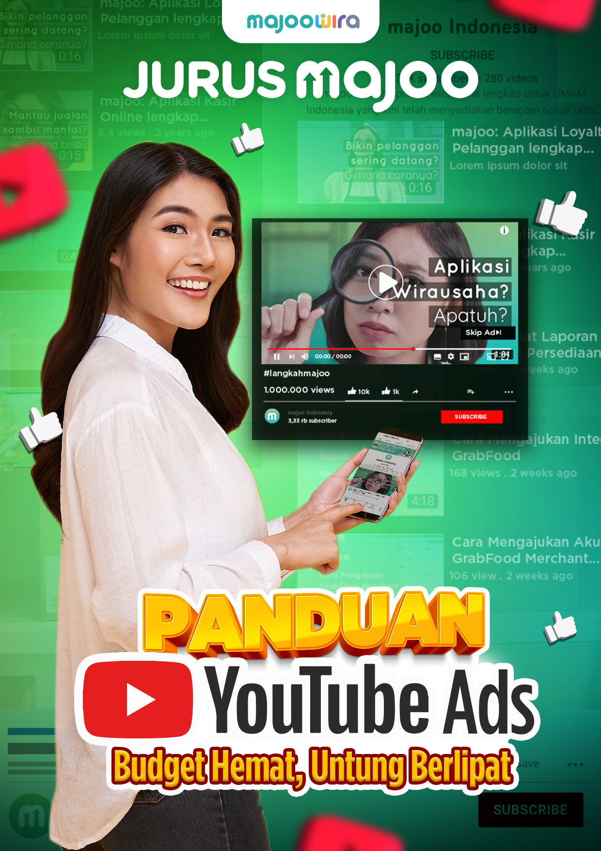 Ebook Panduan Youtube Ads Jurus majoo