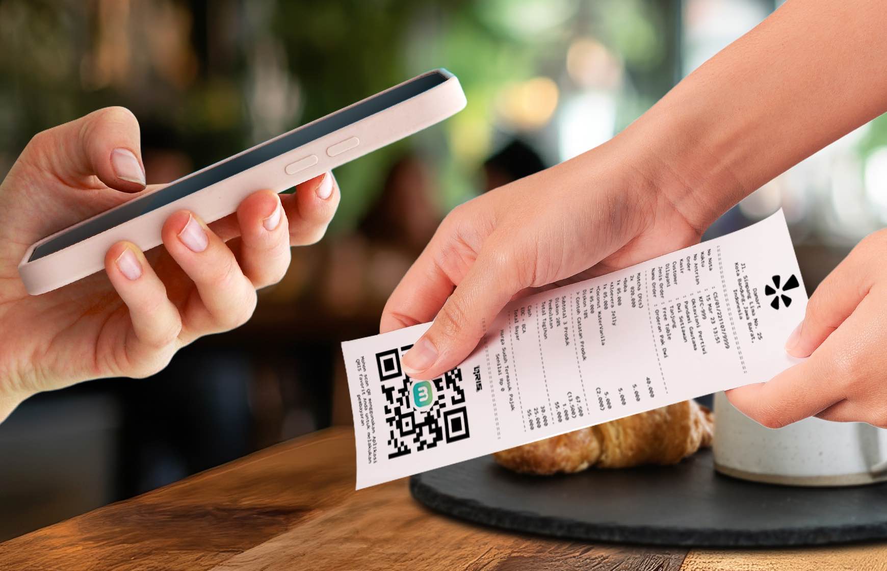 QRIS Instan di Bill (QR on Bill)