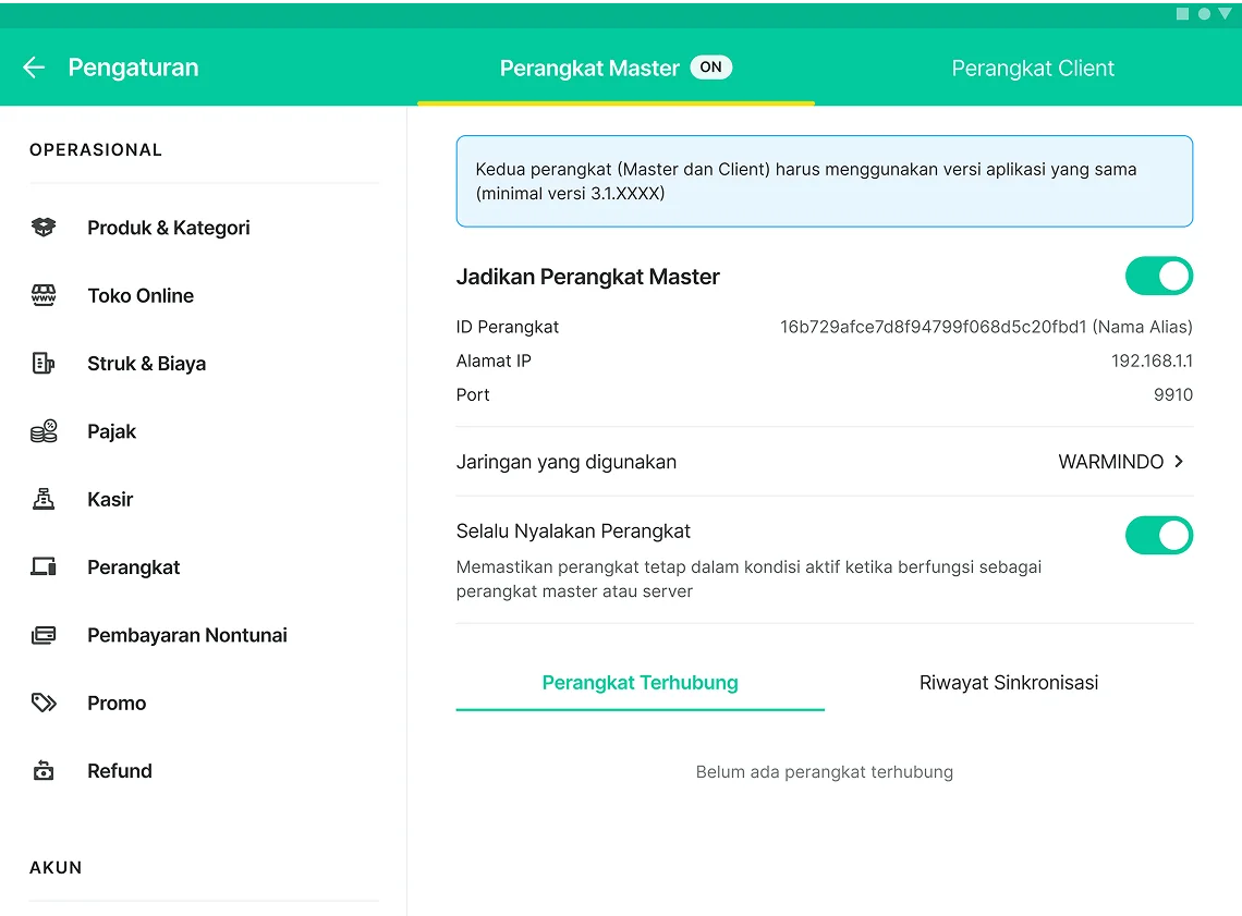 FiLokal Server yang Andal