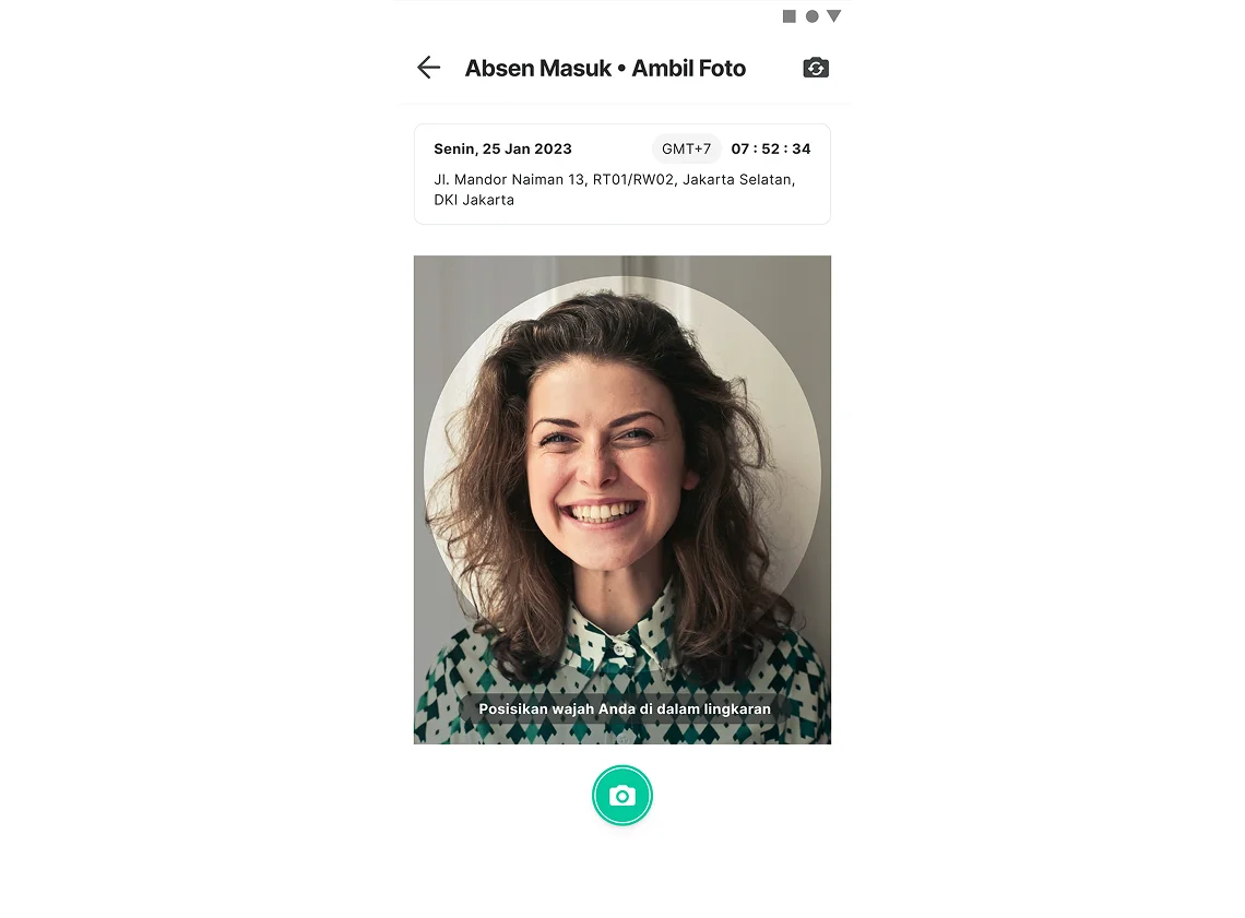 Absensi Online dengan Selfie