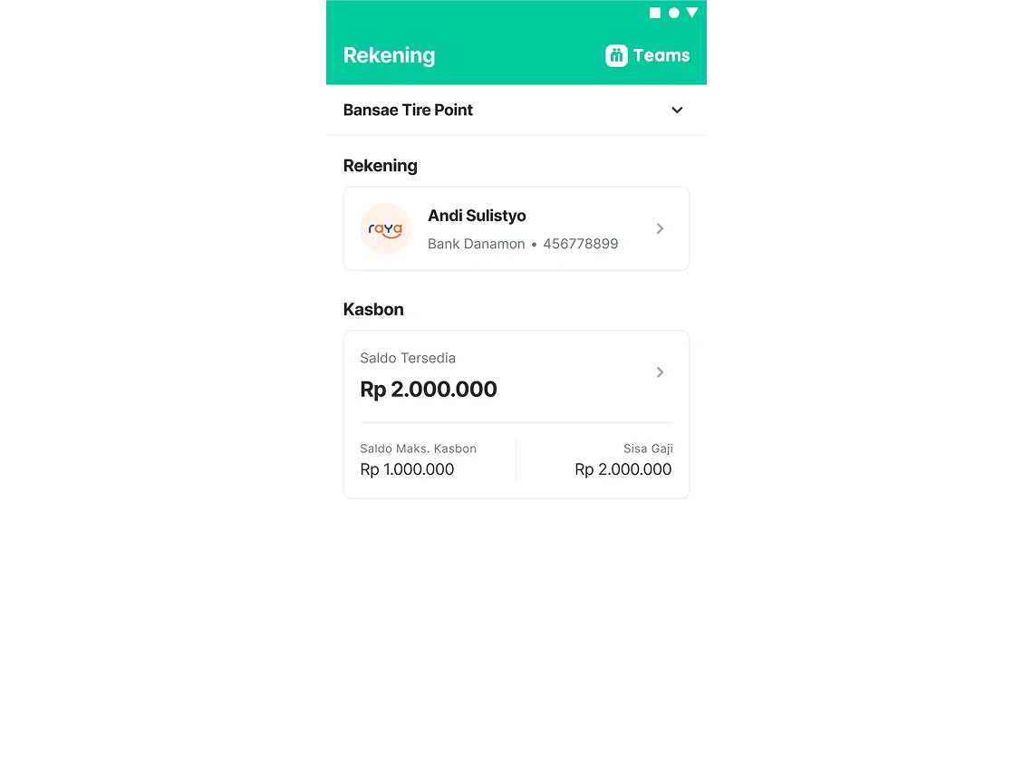 Integrasi Perbankan dan Pembukaan Rekening Bank Raya